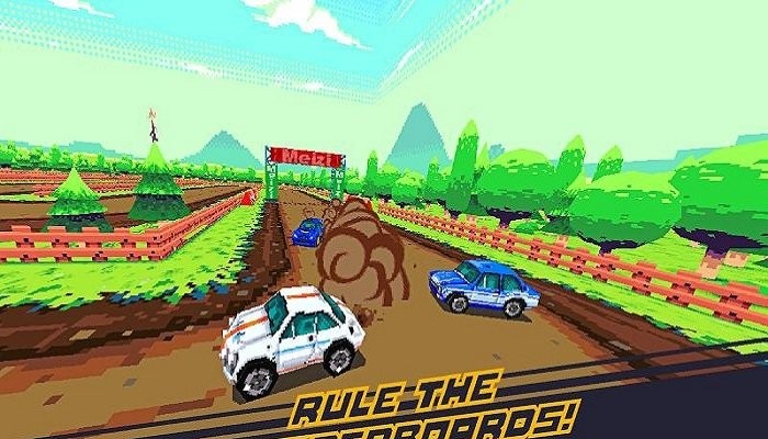 复古赛车大比拼游戏