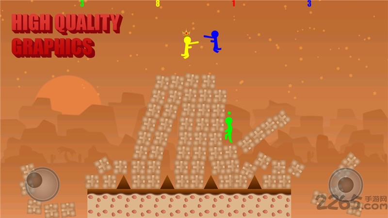 火柴人战斗手机游戏