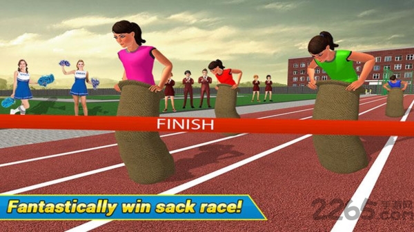 高中女生运动会游戏