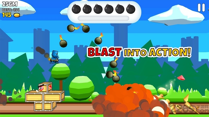 炸弹骑士游戏汉化版