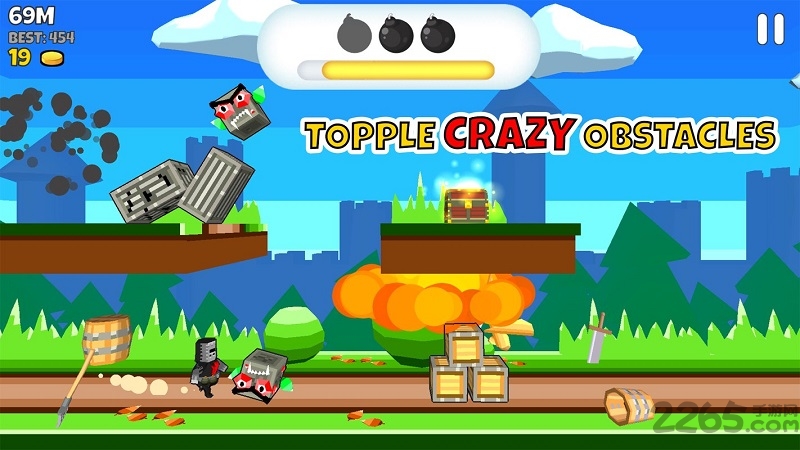 炸弹骑士游戏汉化版