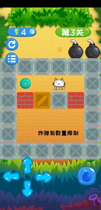 爆炸猫推箱子游戏