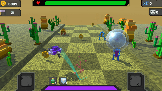 像素英雄跑酷游戏