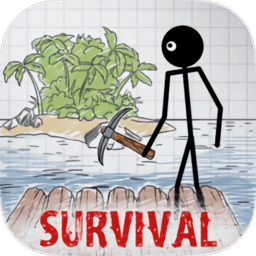 荒野求生火柴人木筏逃生游戏