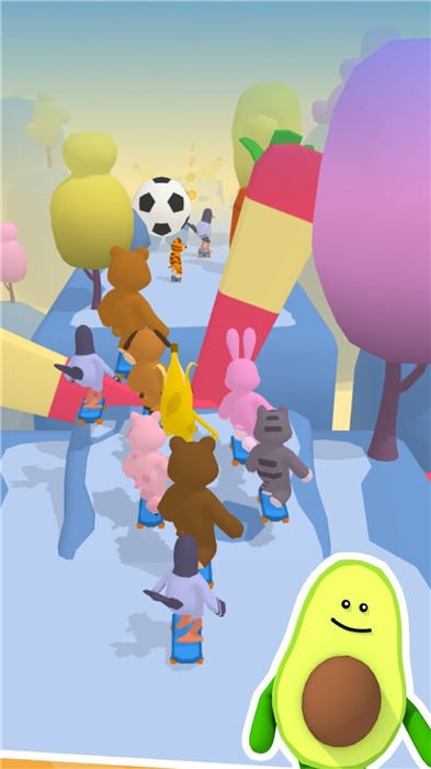 毛绒动物溜冰队手机版