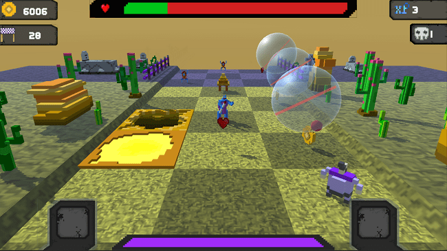 像素英雄跑酷游戏