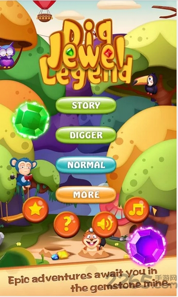 挖矿宝石传奇手机游戏 挖矿宝石传奇破解版