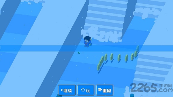 像素滑雪比赛手机版