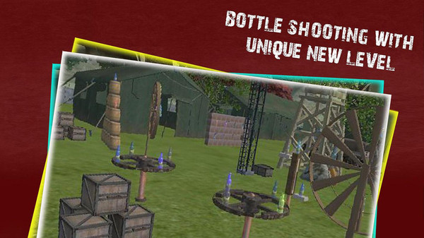 射击瓶子训练游戏