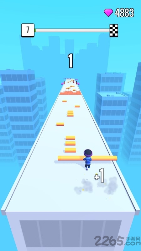 屋顶长杆侠游戏