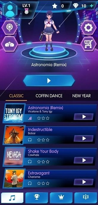 舞蹈跑酷射击游戏