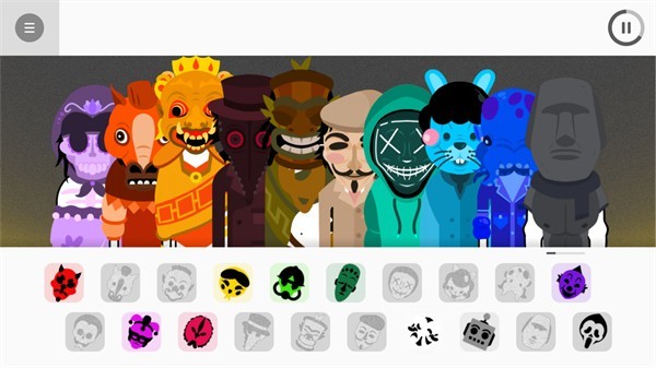 节奏盒子incredibox the masks游戏