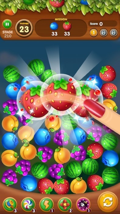 疯狂削水果游戏