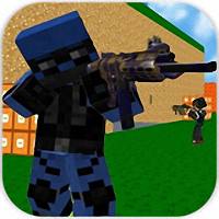 方块特警作战游戏