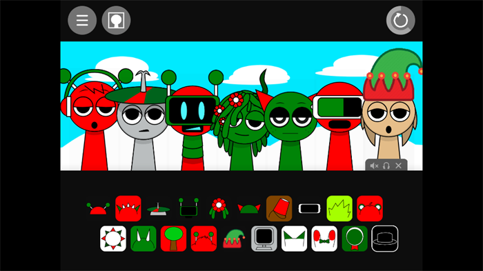 节奏盒子Sprunki圣诞节版本